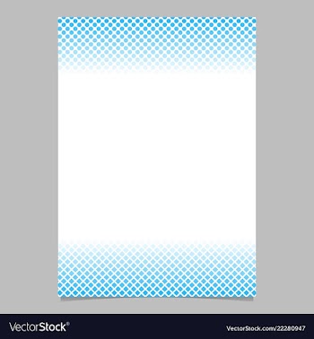 Abstract halftone geometric dot and square vector image