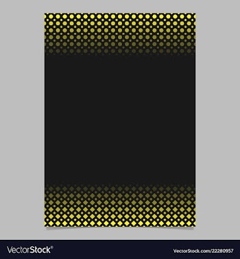Abstract halftone geometrical dot and square vector image