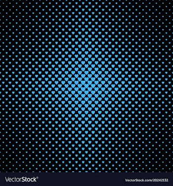 Abstract halftone heart background pattern - love vector image