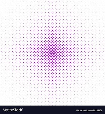 Abstract halftone heart background pattern - love vector image