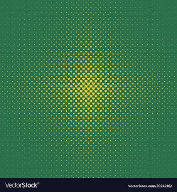 Abstract halftone heart background pattern - love vector image