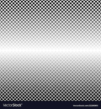 Abstract halftone pattern background template vector image