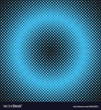 Abstract halftone square pattern background vector image