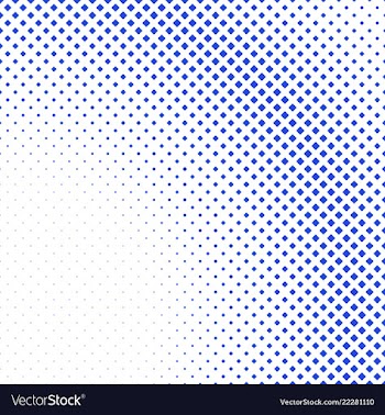 Abstract halftone square pattern background vector image