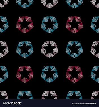 Abstract hand drawn pattern seamless vector image