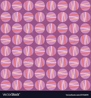 Abstract hand-drawn repeating shapes seamless vector image