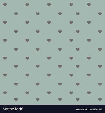 Abstract heart seamless pattern background hand vector image