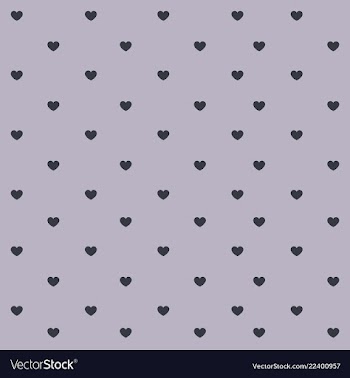Abstract heart seamless pattern background hand vector image