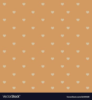 Abstract heart seamless pattern background hand vector image