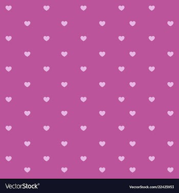 Abstract heart seamless pattern background hand vector image