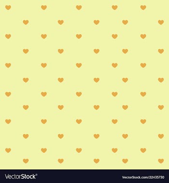 Abstract heart seamless pattern background hand vector image