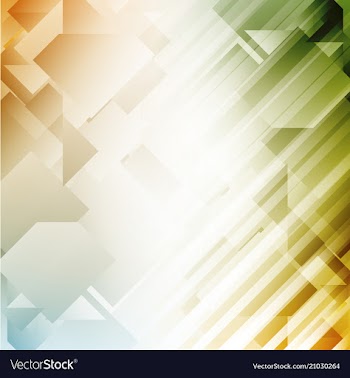 Abstract hexagon background technology polygonal vector image
