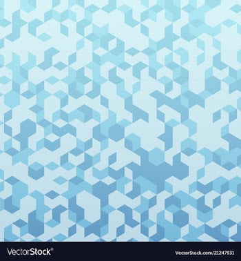 Abstract hexagon background technology polygonal vector image
