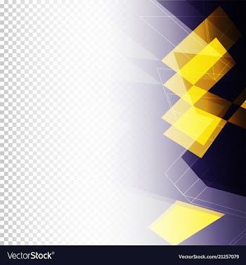 Abstract hexagon background technology polygonal vector image