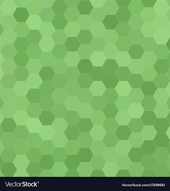Abstract hexagonal tile mosaic background vector image