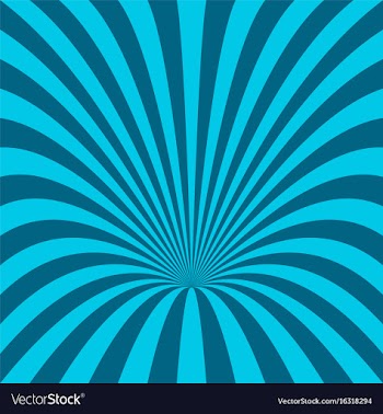 Abstract hole background - design from curved rays vector image