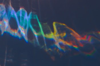 Abstract holographic double helix background