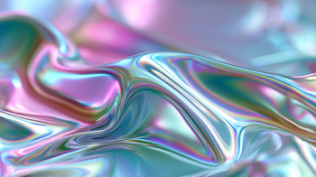Abstract Holographic Iridescent Background