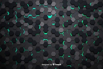 Abstract honeycomb texture Free Vector