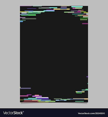 Abstract horizontal rounded stripe background vector image
