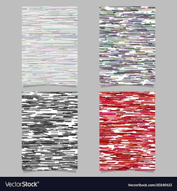 Abstract horizontal stripe background flyer vector image