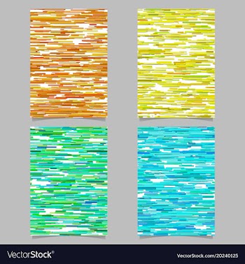Abstract horizontal stripe background poster vector image