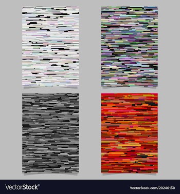 Abstract horizontal stripe design background vector image