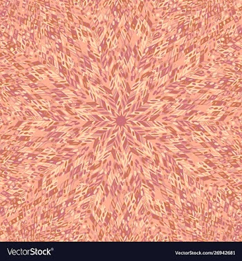 Abstract hypnotic dynamic geometrical tiled vector image
