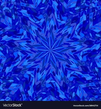 Abstract hypnotic dynamic tiled mosaic pattern vector image