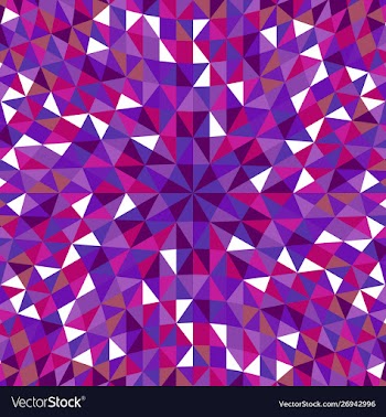 Abstract hypnotic geometrical circular tile vector image