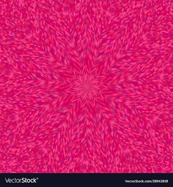Abstract hypnotic geometrical circular tiled vector image