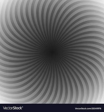 Abstract hypnotic spiral stripe background vector image