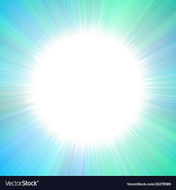 Abstract hypnotic starburst background with blank vector image