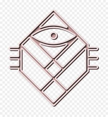 abstract icon bug icon eye icon