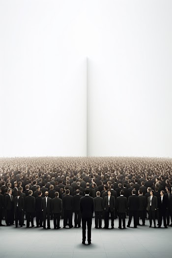 Abstract illustration: The crowd