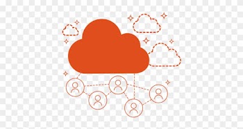 Abstract Image Representing Users Connected To A Dat - Ferrier Pearce Creative Group