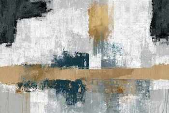Abstract Industrial Grunge Wall Art