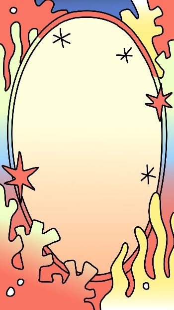 Abstract Instagram story frame, underwater | Free Vector - rawpixel