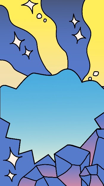 Abstract iPhone wallpaper, blue frame | Free Vector - rawpixel