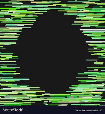 Abstract irregular horizontal rounded stripe vector image