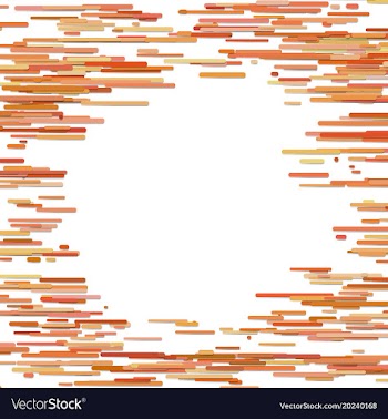 Abstract irregular horizontal stripe background vector image