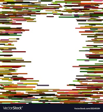 Abstract irregular horizontal stripe background vector image