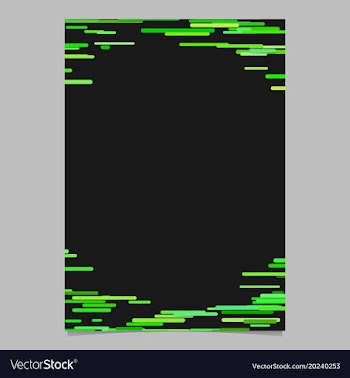 Abstract irregular horizontal stripe design vector image