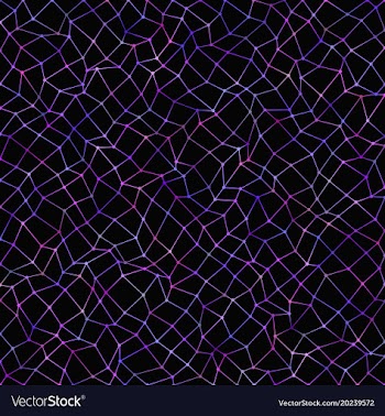 Abstract irregular rectangle grid background vector image