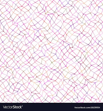 Abstract irregular rectangle mesh pattern vector image