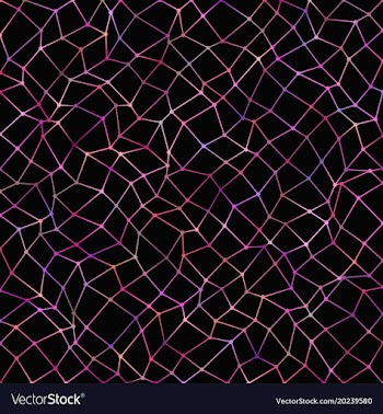 Abstract irregular rectangular mesh background vector image