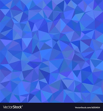 Abstract irregular triangle tiled mosaic vector image
