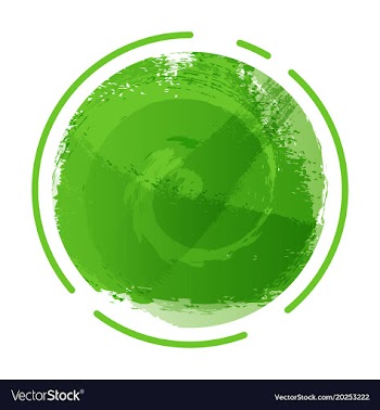 Abstract isolated colorful watercolor logo grunge vector image