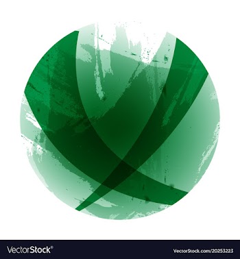 Abstract isolated colorful watercolor logo grunge vector image