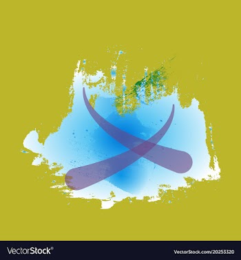 Abstract isolated colorful watercolor logo grunge vector image